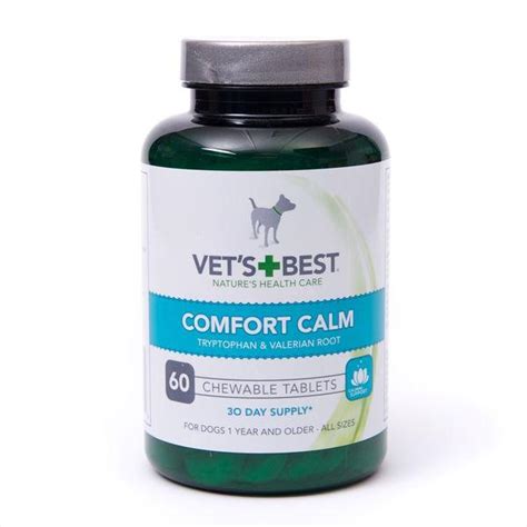 Vets Best Comfort Calm Tablets 60tabs Pet Paradise Pet