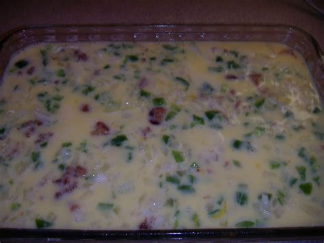 Food Worth Wearing: Sausage Egg Bake