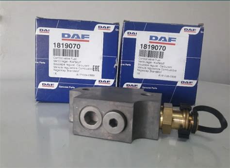 DAF XF 105 Fuel Pressure Control Valve 1819070 1670900 Monch Auto