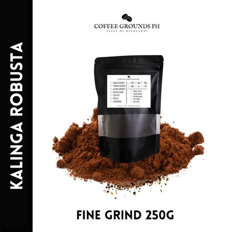 Kalinga Robusta Fine Ground Coffee G By Coffee Grounds Ph Lazada Ph