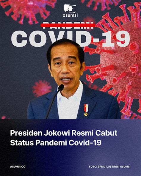 Presiden Jokowi Resmi Cabut Status Pandemi Covid Sinar Harapan