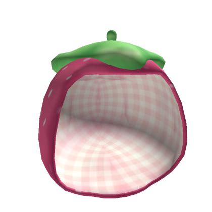 Kawaii Strawberry Fruit Cutesy Hood Roblox Item Rolimon S