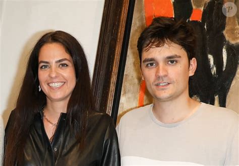 Photo Exclusif Anouchka Delon Et Alain Fabien Delon Au Cocktail L