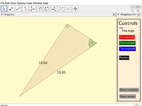 Interactive trigonometry question generator and solver | Teaching Resources