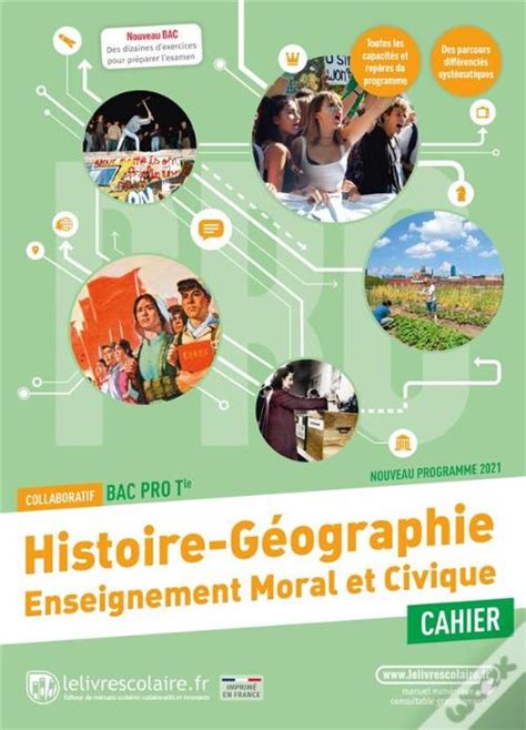 Histoire Geographie Emc Tle Bac Pro Cahier D Activites Edition