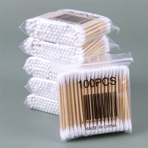 Wood Cotton Buds Swab Stick At Pcs Lazada Ph