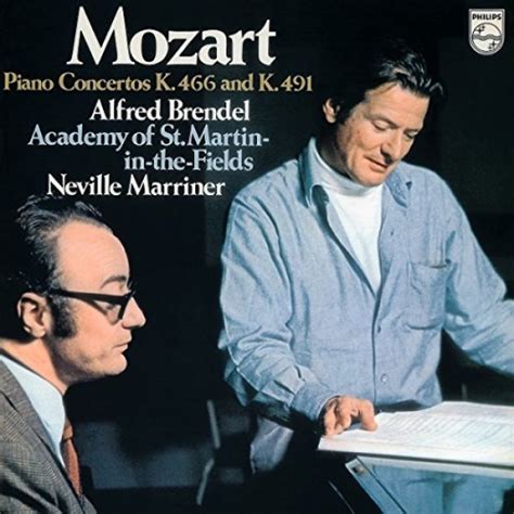 Wolfgang Amadeus Mozart Alfred Brendel Neville Marriner Piano