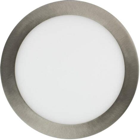 Pannello Downlight Led W Circolare Superslim Foro Mm Argento