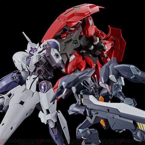 『ガンダム 水星の魔女』ダリルバルデ、ファラクト、ミカエリスの新武装セットがガンプラで登場【本日12時予約開始】 電撃オンライン