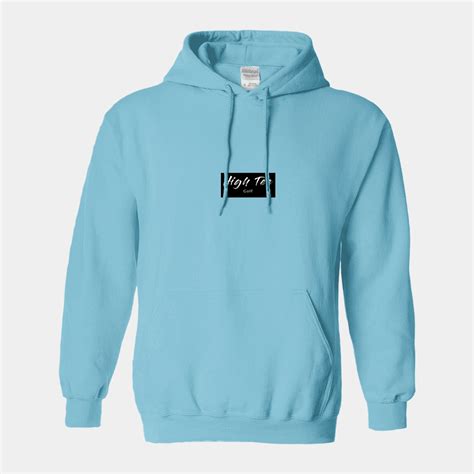 Baby Blue Hoodie High Tee Golf