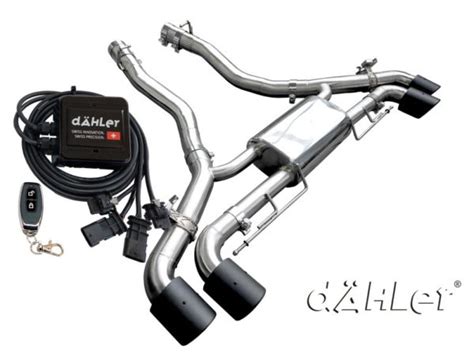 BMW X5 M exhaust with Valve Controller by dÄHLer