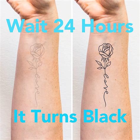 5x2y Tattoo Tech Long Lasting Temporary Tattoos Last 1 2 Weeks