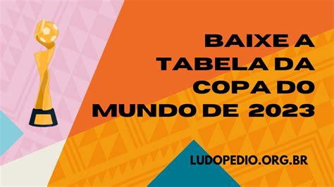 Tabela Em Excel Da Copa Do Mundo De