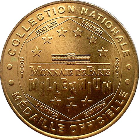 Monnaie De Paris Tour Eiffel Millennium Tokens Numista