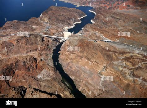 Aerial view of Hoover Dam Stock Photo - Alamy