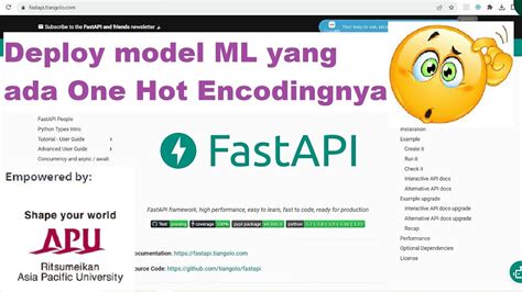 Deploy Model Machine Learning Dengan Fastapi Youtube