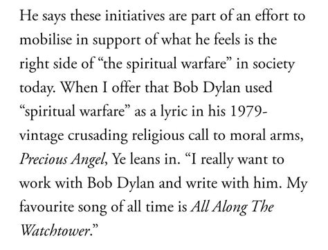 In new Vogue interview Kanye West calls “All Along The Watchtower” his ...