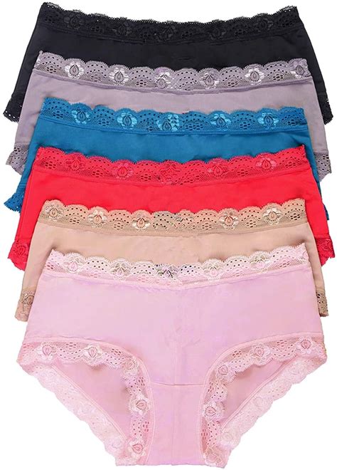 Pieces Underwear Basic Women Assorted Bikini Panty S M L Xl Small Walmart