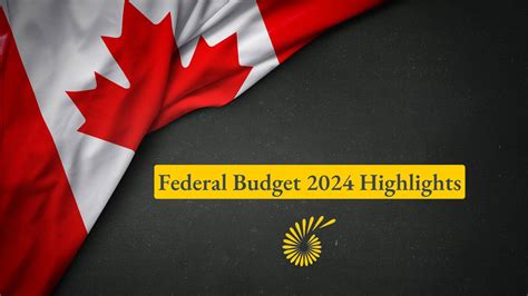 Canada’s Federal Budget 2024 Highlights