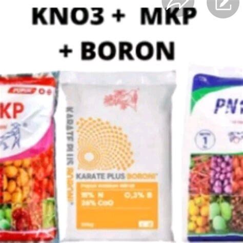 Pupuk BOSTER Tanaman Buah Dan Sayur Mkp Kno3p Boron Total 300gram