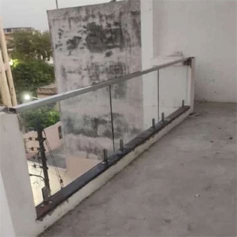 Any Color Stainless Steel Glass Balcony Railing At Best Price In Kanpur