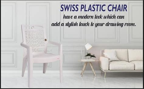 Petals Swiss Plastic Chairs Plastic Arm Chair For Home And Garden