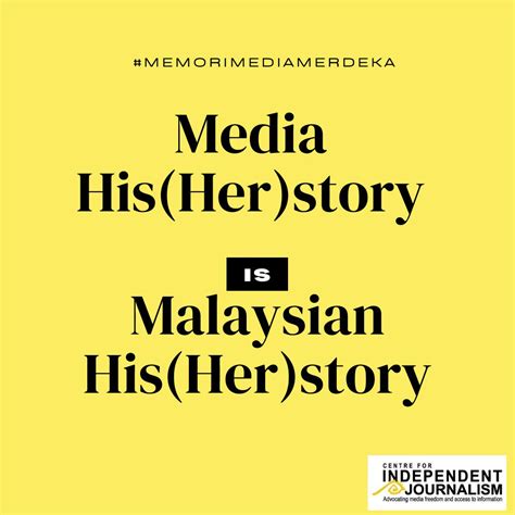 Centre For Independent Journalism On Twitter This Merdeka Season Cij