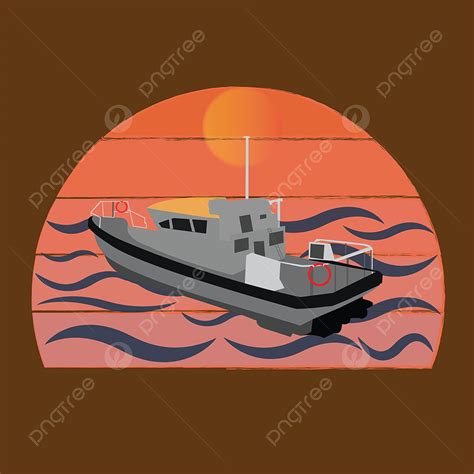 T Shirt Design Vector Art PNG, River Boat T Shirt Design, Tshirt Design ...