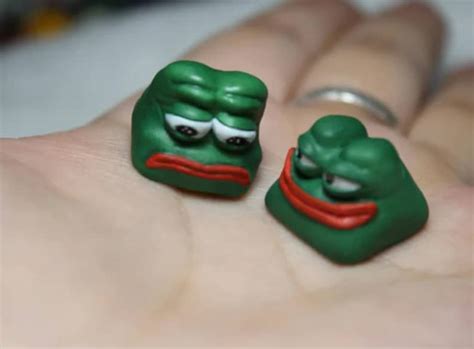 Pepe the Frog Sad Frog Feels Good Man Meme Inspired Artisan - Etsy