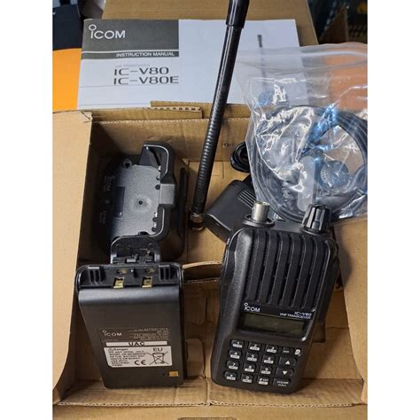 Jual Ht Icom V80 Frekuensi Vhf Icom Ic V80 Bekas Vhf 136 Mhz Sd 174 Mhz