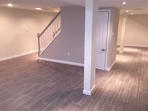 modern basement flooring