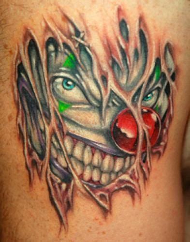 40 Best Clown Tattoo Designs Clown Tattoo Evil Clown Tattoos Clown Face Tattoo