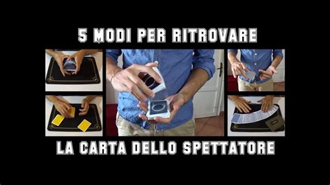 Modi Per Ritrovare La Carta Dello Spettatore Episodio Youtube