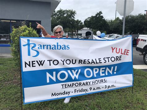 Nassau County Chamber Of Commerce Holds Ribbon Cutting In Honor Of Barnabas New To You Resale