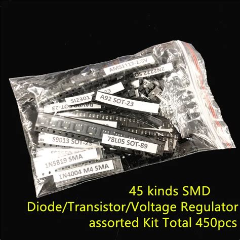 Arten Von H Ufig Verwendeten Smd Diode Transistor Spannung Regler