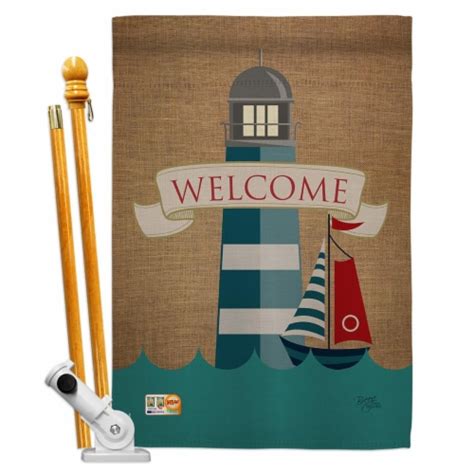 Breeze Decor BD NA HS 107046 IP BO D US14 BD 28 X 40 In Lighthouse