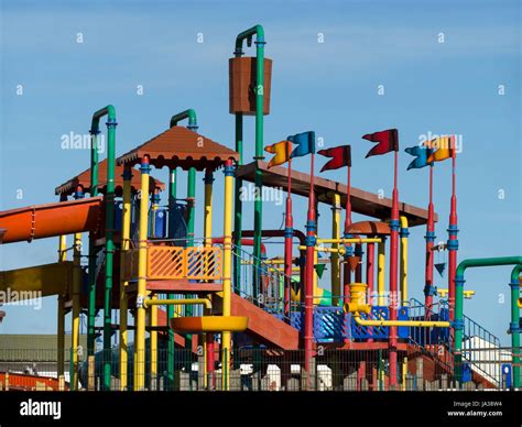 Colourful Childrens Adventure Playground Fort Fun Eastbourne East