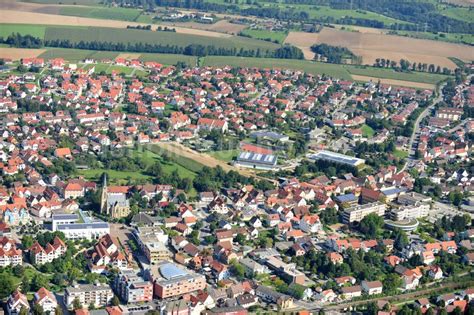 Luftaufnahme BAD RAPPENAU Stadtansicht Stadtzentrum Von Bad Rappenau