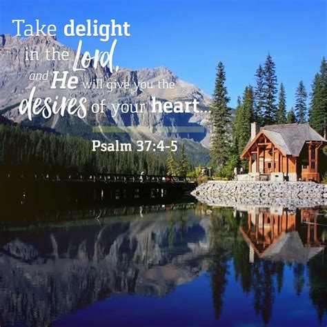 Daily Verse – Psalm 37: 4-5 | KCIS 630