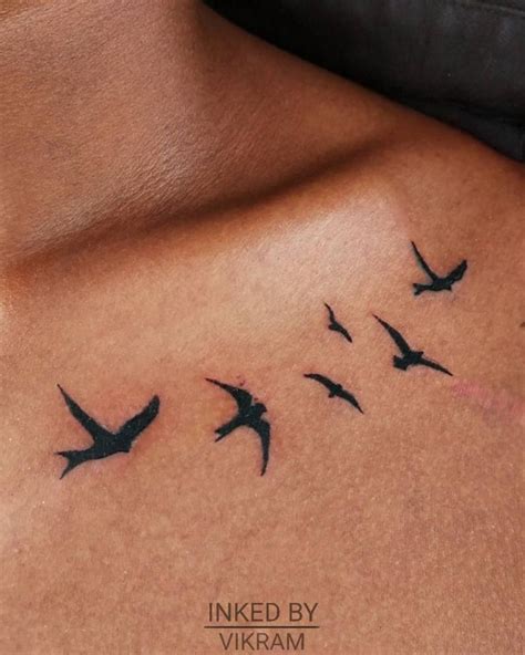 Awesome Small Bird Tattoo Models Simple Tattoos For Guys Tattoos