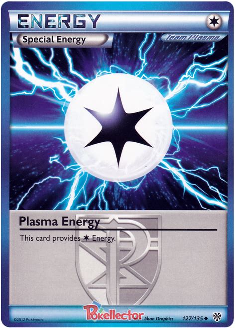 Plasma Energy Plasma Storm Pokemon Card