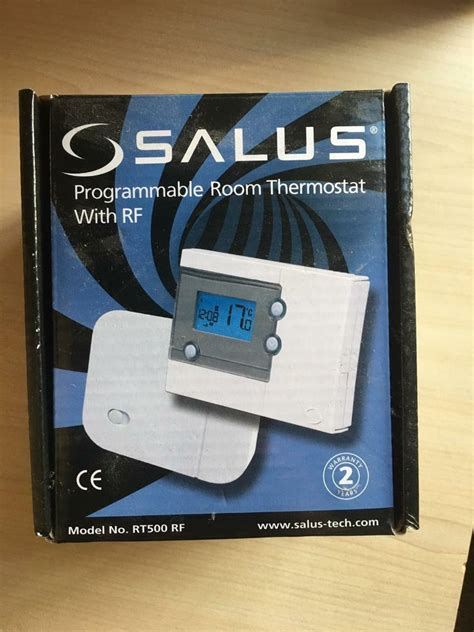 This Salus Rt500rf Wireless Digital Room Stat Thermostat Receiver And Instructions In Bolton