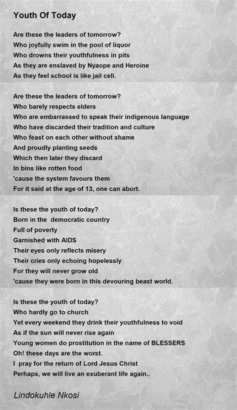 Inspirational Poems For Youth Day Sitedoct Org