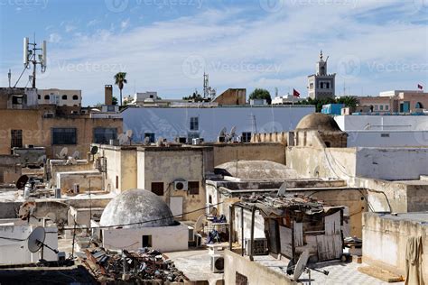 View of the Old Medina of Tunis, Unesco. Around 700 monuments ...