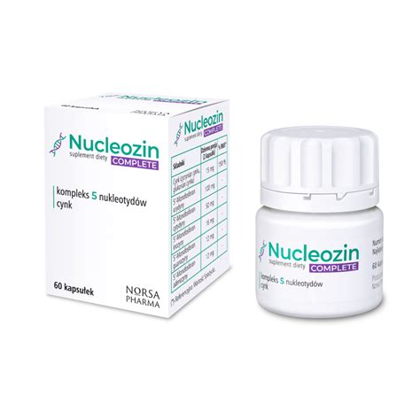 Nucleozin Complete Kompleks Nukleotyd W Z Cynkiem Sklep Norsa Pharma