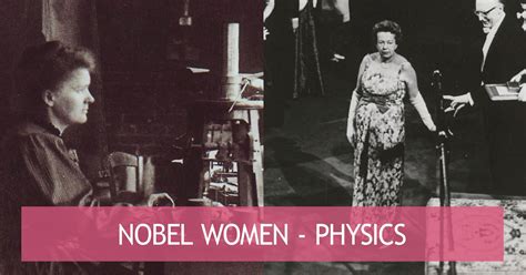 Nobel Women - Physics ~ Self-Rescuing Princess Society