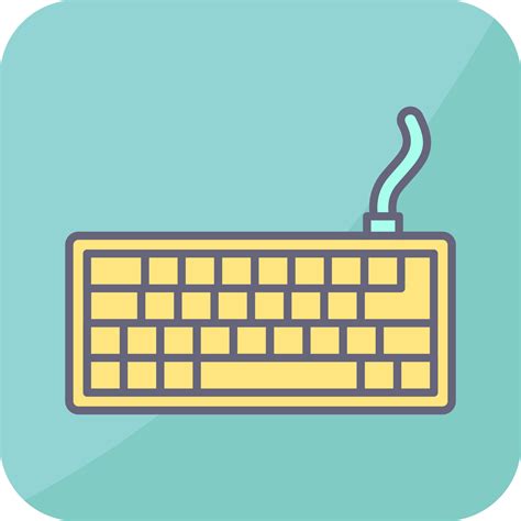 Keyboard Vector Icon 18759605 Vector Art At Vecteezy