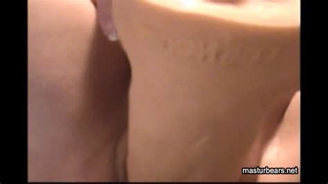 My Soaking Cunt Gulps Down A Big Dildo