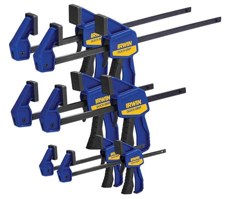 IRWINQUICKGRIPOneHanded Mini Bar Clamp 6 Pack 2 41 4 2 6 2 12 1964749