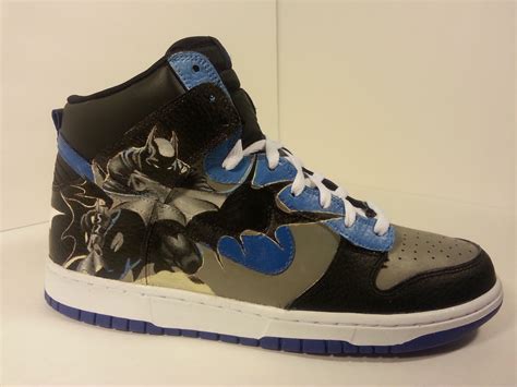 Batman Painted On Nike Dunks Sold But I Can Make A Similar Pair